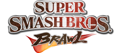 Super Smash Bros. Brawl title screen for Wii